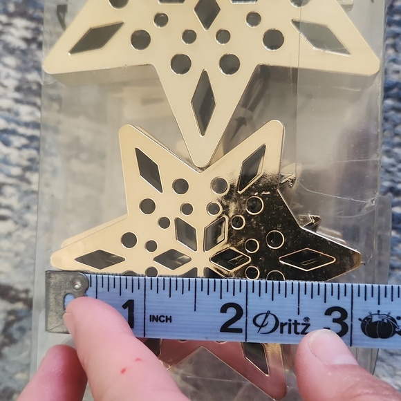 NIB IKEA Strala 12 piece gold star light cover set - Picture 5 of 8